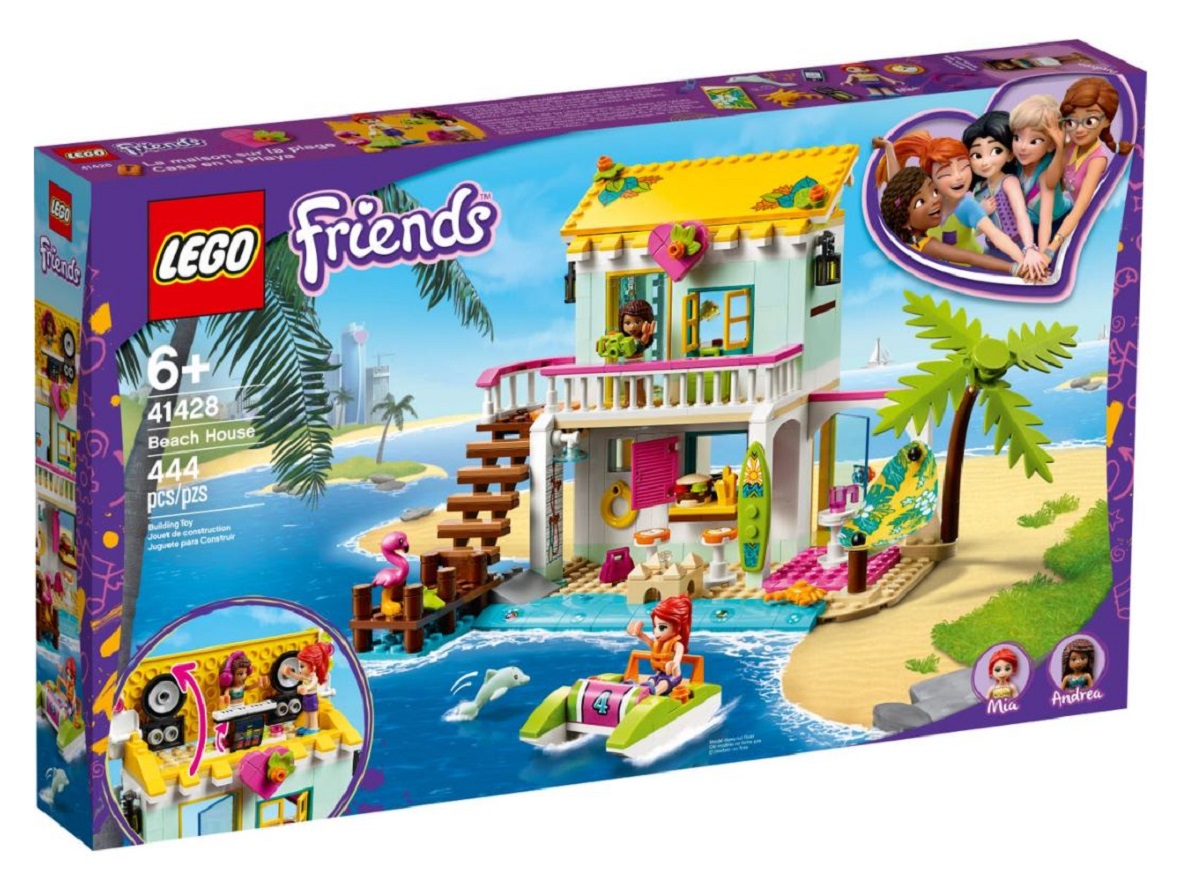 Lego Friends. Casa de pe plaja
