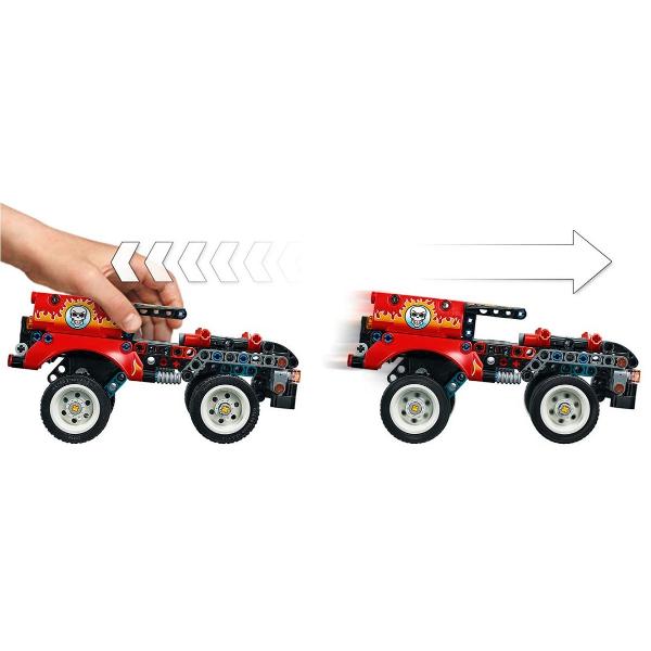 Lego Technic. Camion si motocicleta pentru cascadorii