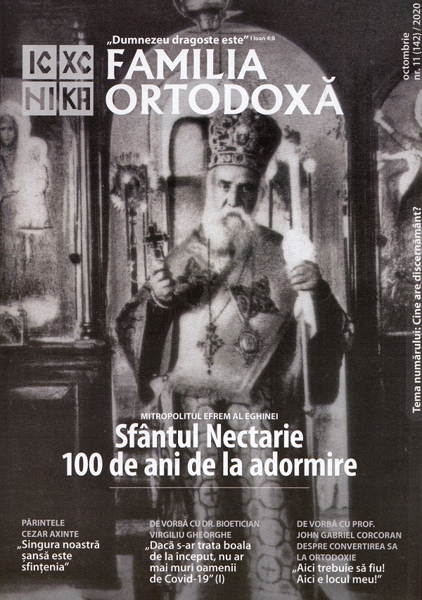 Familia Ortodoxa Nr.11 (142) Octombrie 2020