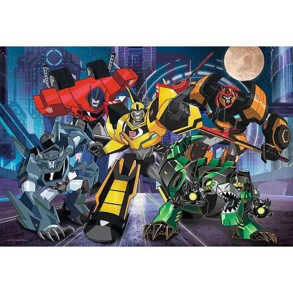Puzzle 100. Echipa autobotilor Transformers
