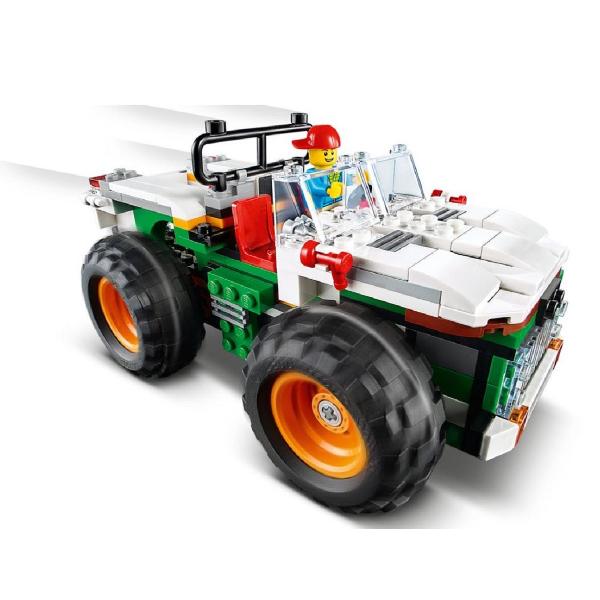 Lego Creator. Camion gigant cu burger 3 in 1