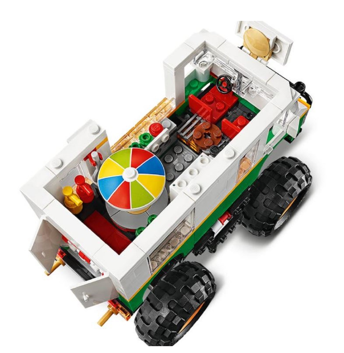 Lego Creator. Camion gigant cu burger 3 in 1