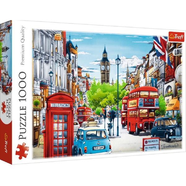 Puzzle 1000. Strada in Londra