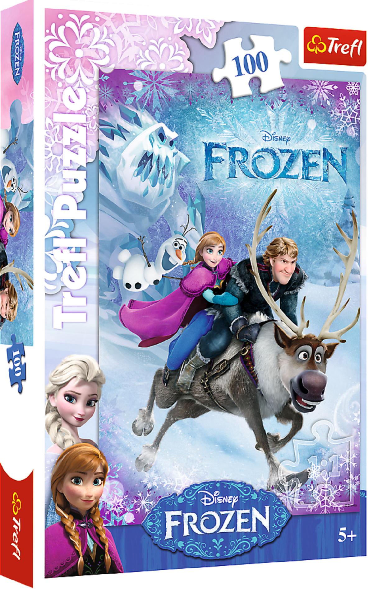 Puzzle 100. Disney Frozen: Salvarea Anei