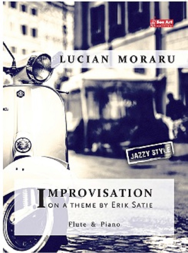 Improvisation on a theme by Erik Satie . Pentru flaut si pian - Lucian Moraru