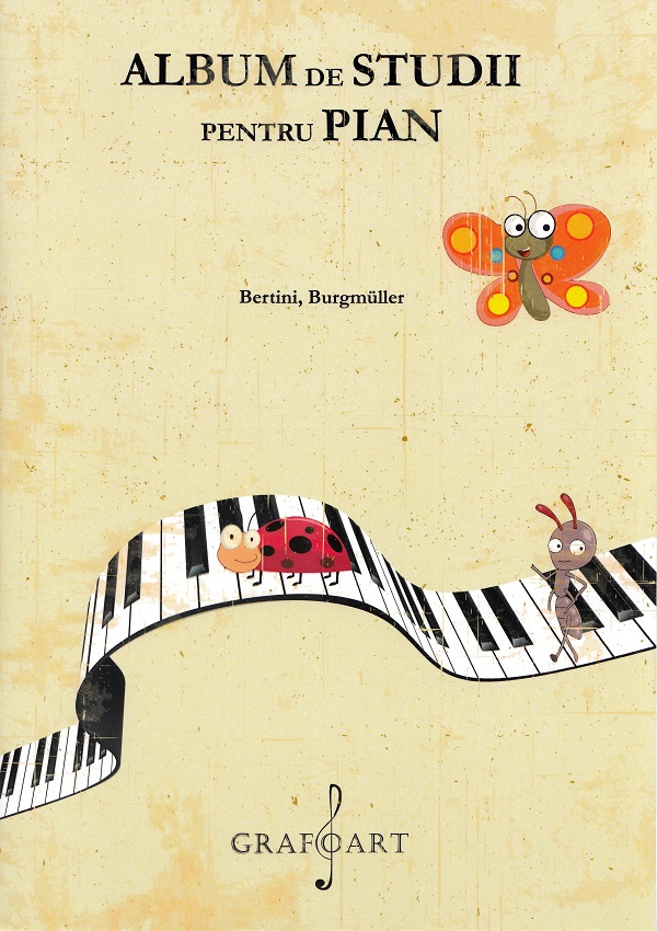 Album de studii pentru pian Vol.1 - Henri Bertini, Friedrich Burgmuller