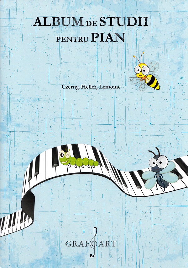 Album de studii pentru pian Vol.2 - Carl Czerny, Stephen Heller, Antoine-Henry Lemoine
