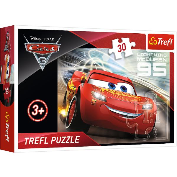 Puzzle 30. Disney Cars 3, Fulger McQueen