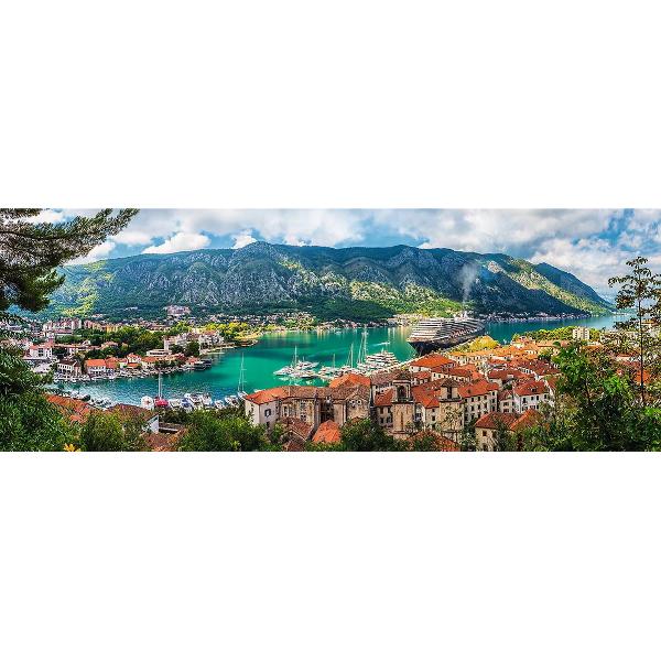 Puzzle 500. Panorama orasului Kotor, Muntenegru