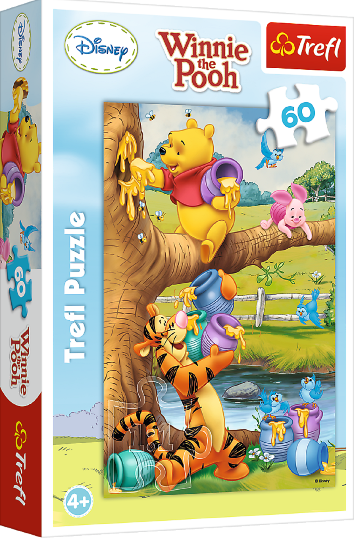 Puzzle 60. Winnie the Pooh: Toti la treaba