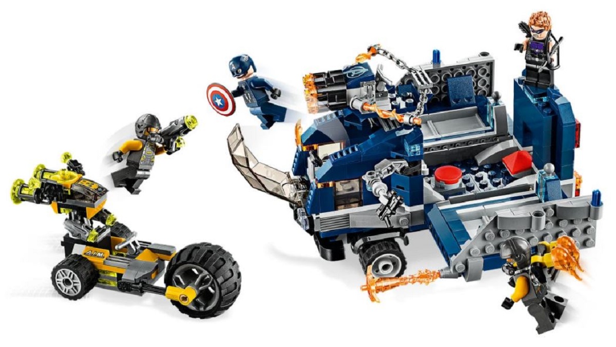 Lego Marvel Avengers. Distrugerea camionului