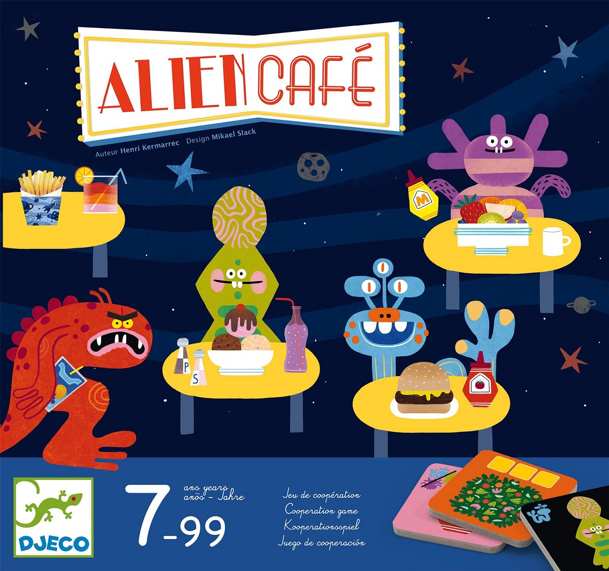Alien Cafe. Joc de strategie