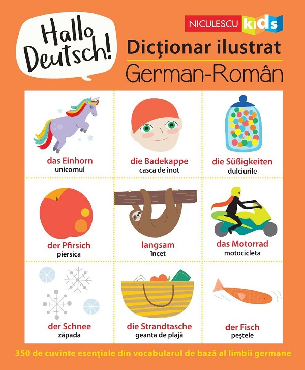 Hallo Deutsch! Dictionar ilustrat - Sam Hutchinson