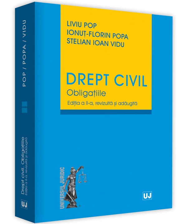 Drept civil. Obligatiile. Ed.2 - Liviu Pop, Ionut-Florin Popa, Stelian Ioan Vidu