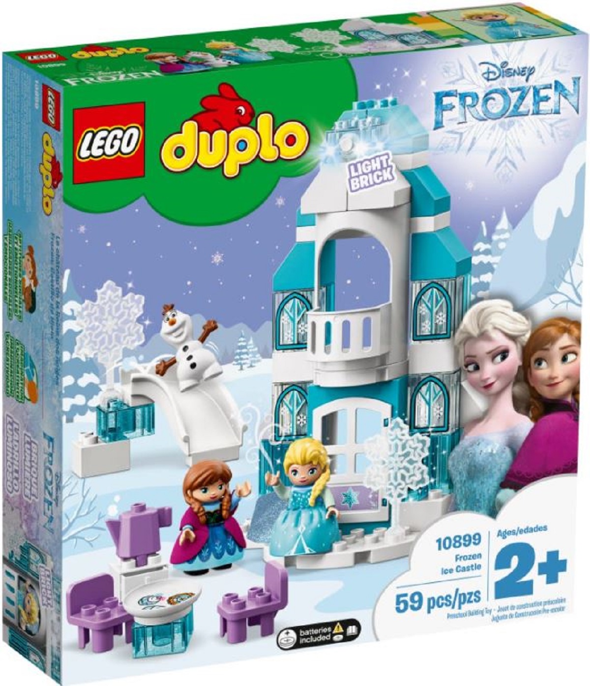 Lego Duplo Frozen Ice Castle. Castelul din Regatul de Gheata