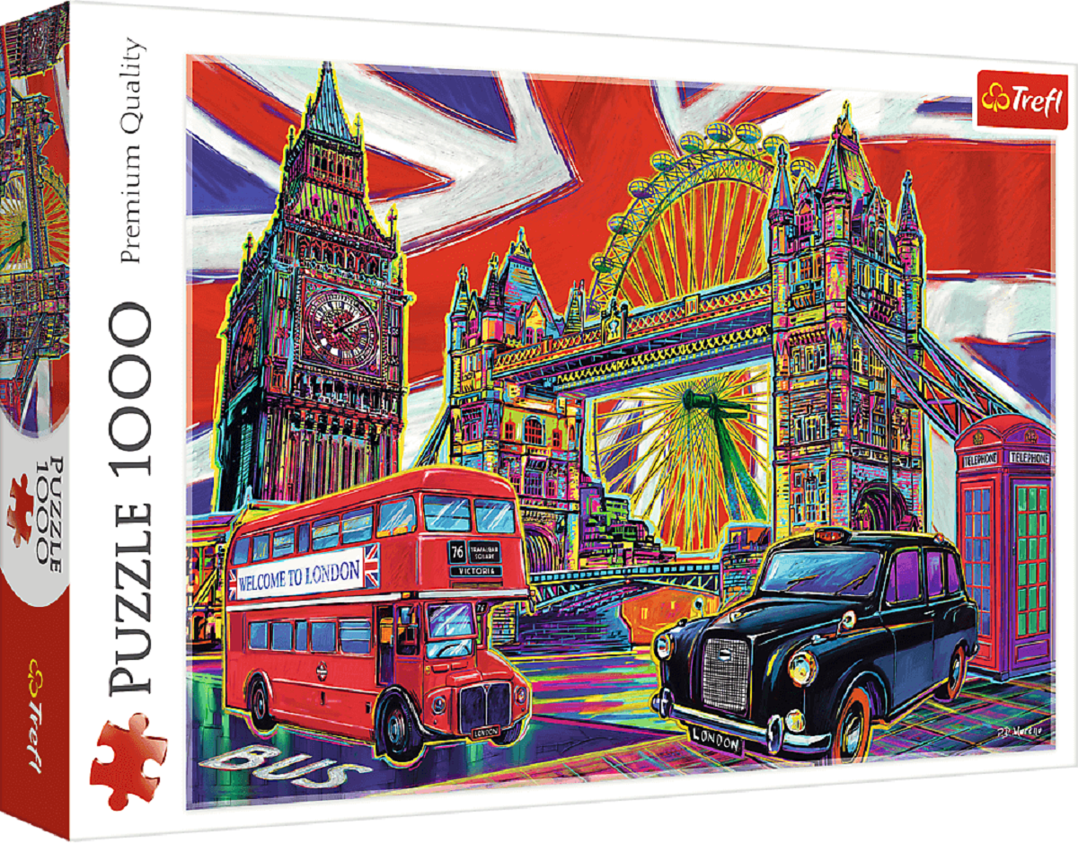 Puzzle 1000. Londra in culori