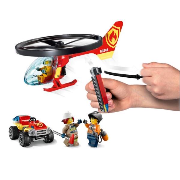 Lego City. Interventie cu elicopterul de pompieri