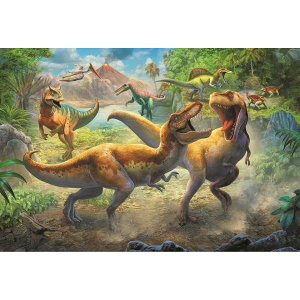 Puzzle 160. Tyrannosauri in lupta