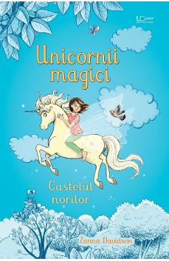 Coperta cărții 'Unicornii magici. Castelul norilor - Zanna Davidson'