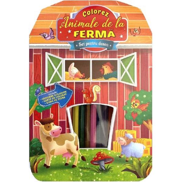 Colorez animale de la ferma
