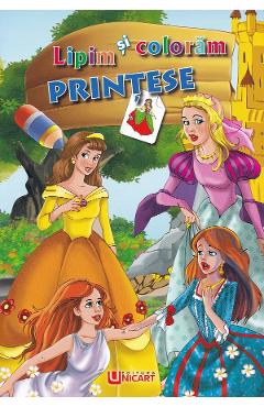 Lipim si coloram. Printese