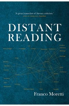 Coperta cărții 'distant reading'
