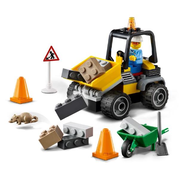 Lego City. Camion pentru lucrari rutiere