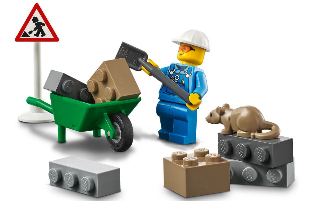 Lego City. Camion pentru lucrari rutiere