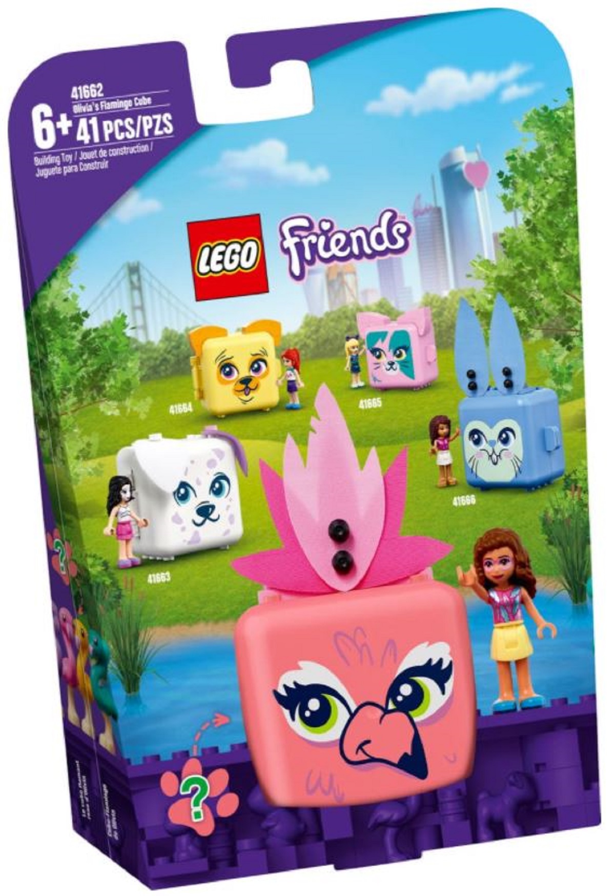 Lego Friends. Cubul flamingo al Oliviei