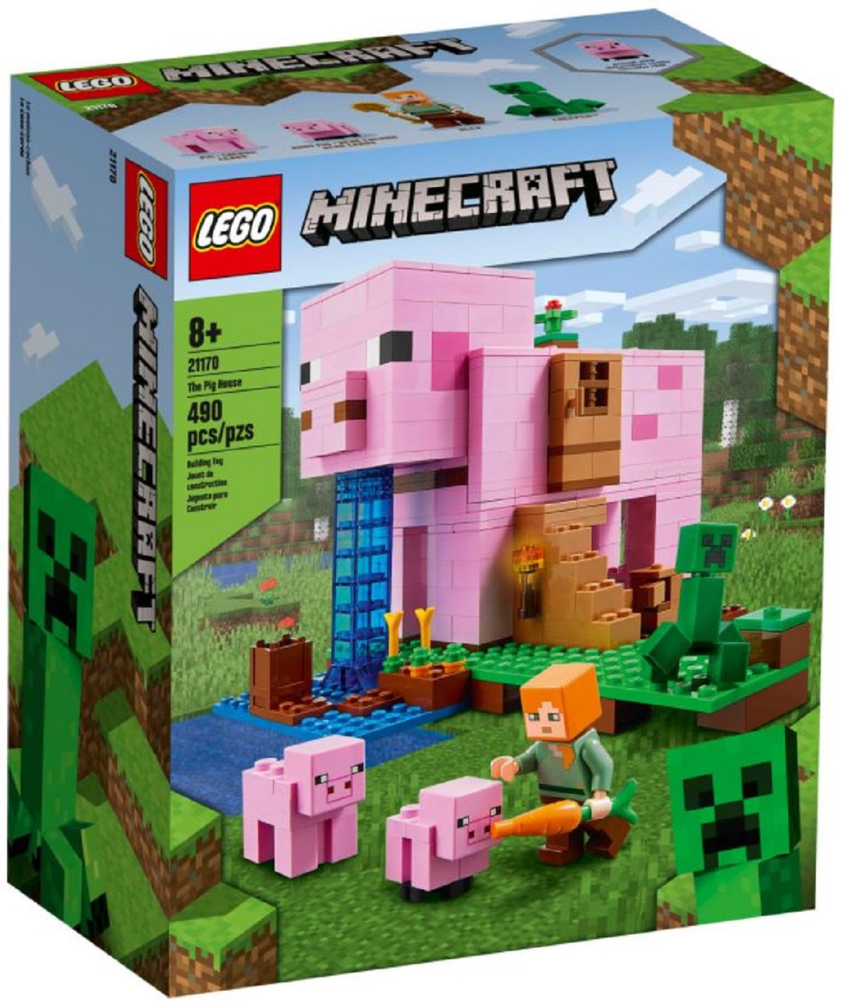 Lego Minecraft. Casa purcelusilor