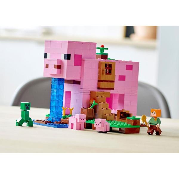 Lego Minecraft. Casa purcelusilor