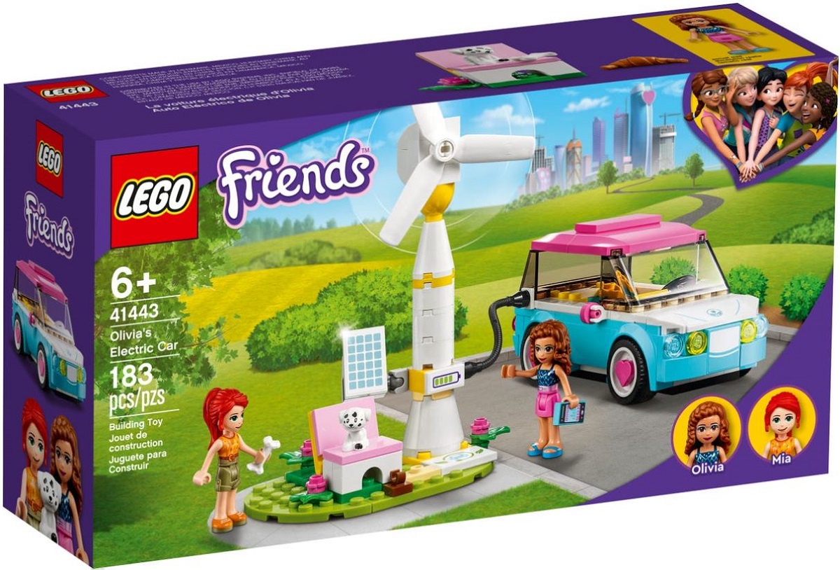 Lego Friends. Masina electrica a Oliviei