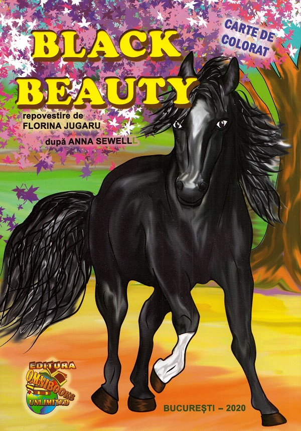 Black Beauty dupa Anna Sewell - Carte de colorat