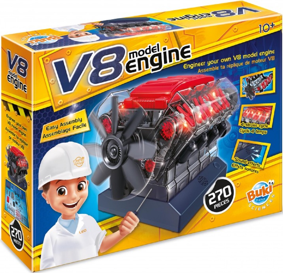 Set constructie: V8 Model Engine. Motor V8