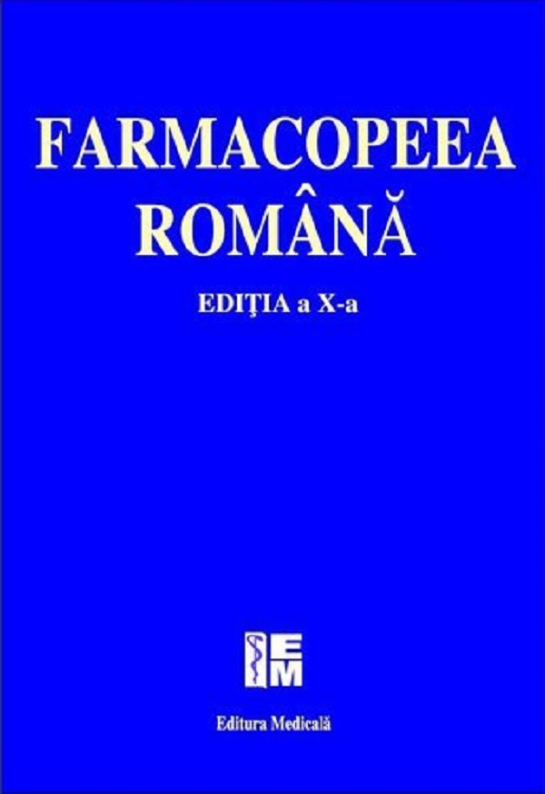 Farmacopeea romana. Editia 10