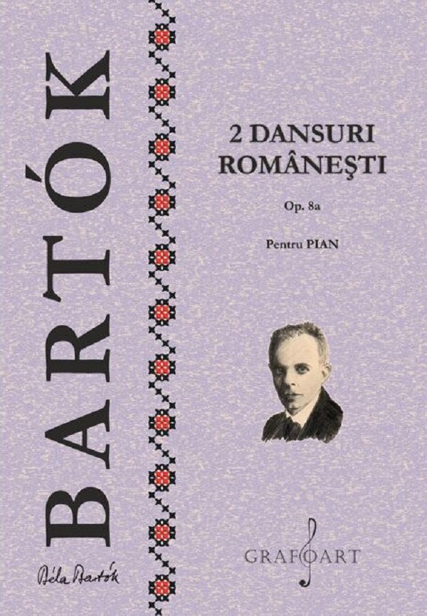 2 dansuri romanesti, Op.8a Pentru Pian - Bela Bartok