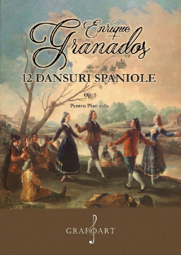 12 dansuri spaniole op.5 pentru pian solo - Enrique Granados