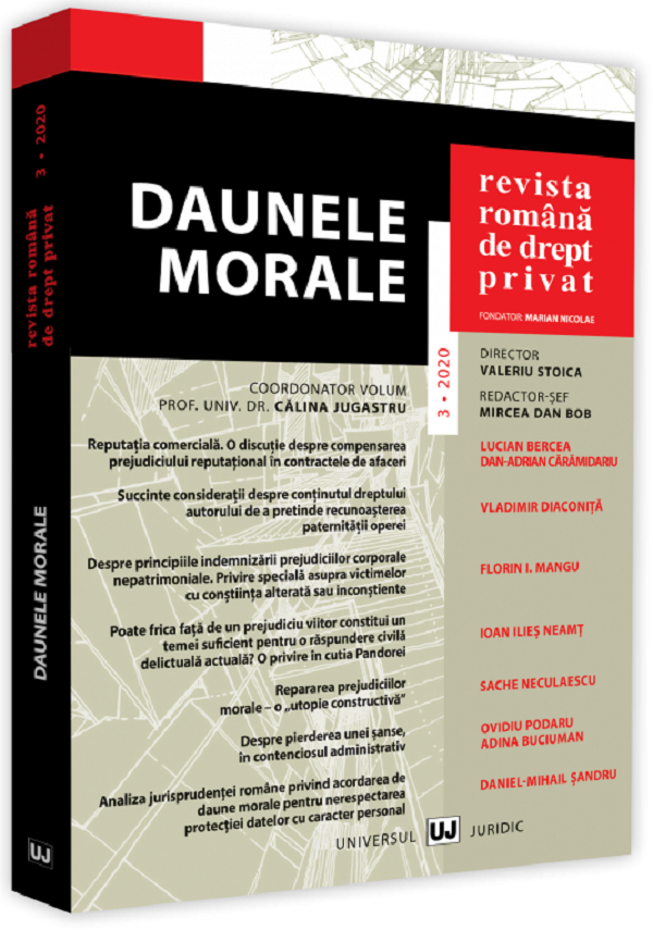 Revista Romana de Drept Privat. Nr. 3/2020