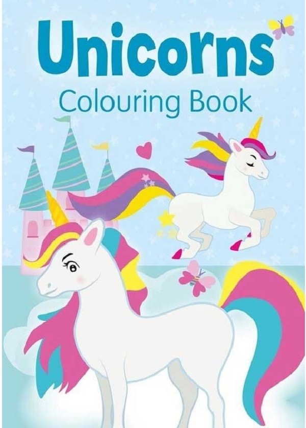Unicorns. Carte de colorat