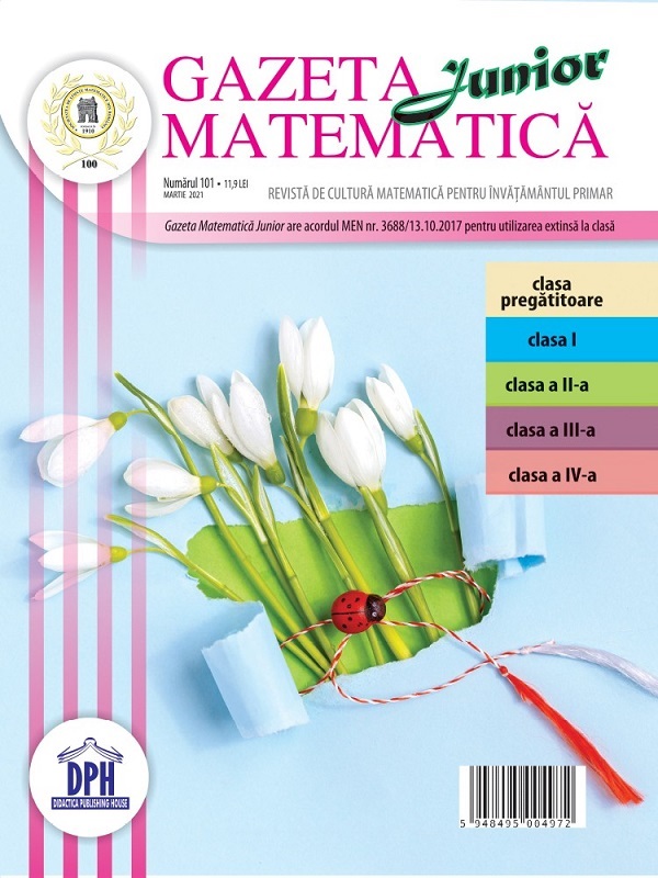 Gazeta matematica Junior Nr.101 martie 2021