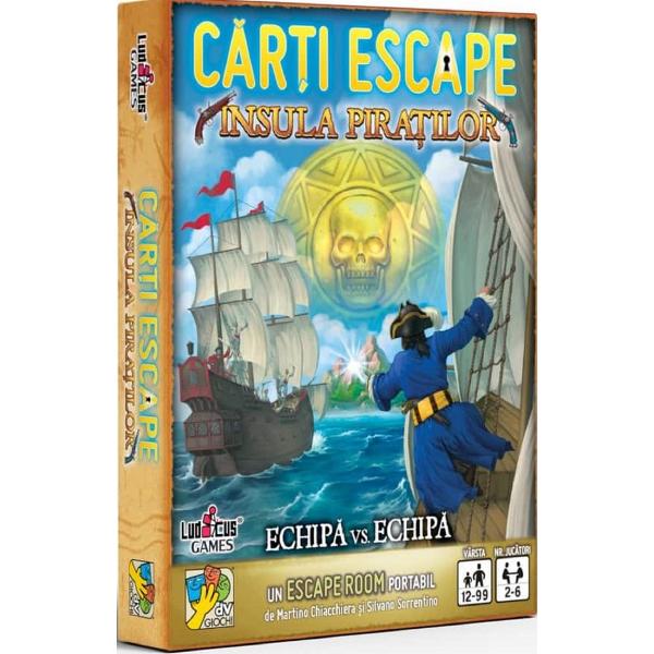 Carti Escape: Insula piratilor
