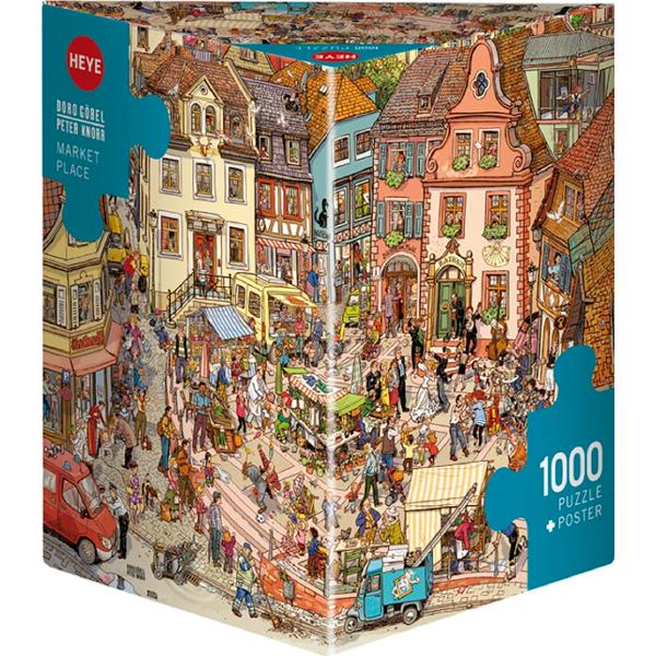 Puzzle 1000. Market Place