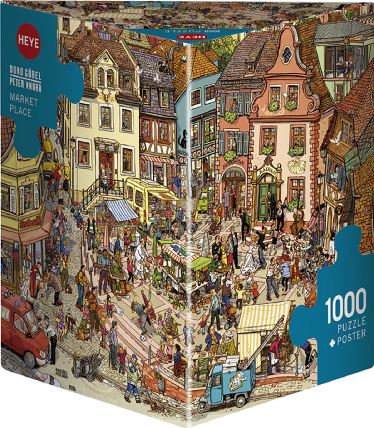 Puzzle 1000. Market Place