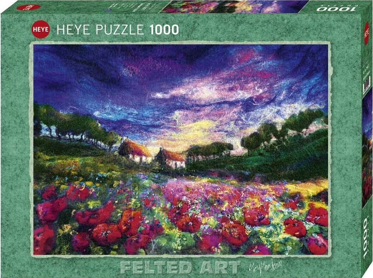 Puzzle 1000. Sundown Poppies
