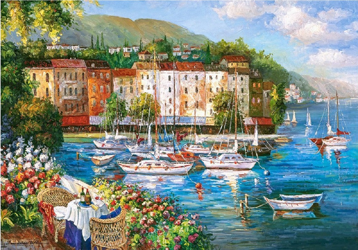 Puzzle 500. Harbour of Love