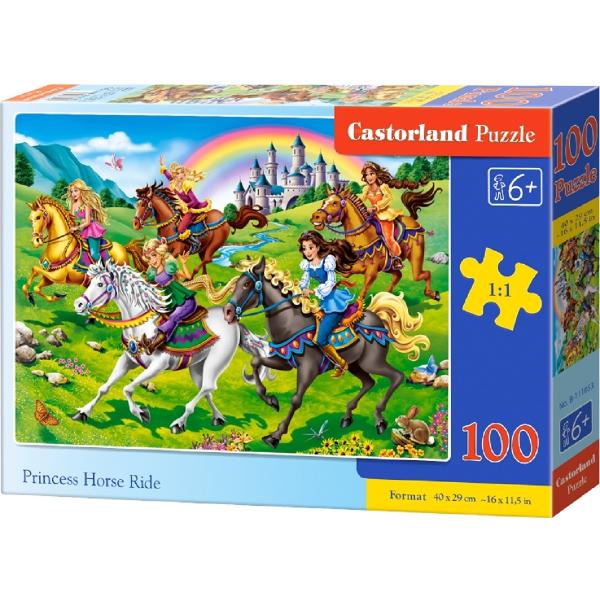 Puzzle 100. Princess Horse Ride