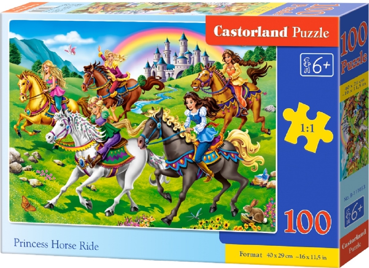 Puzzle 100. Princess Horse Ride