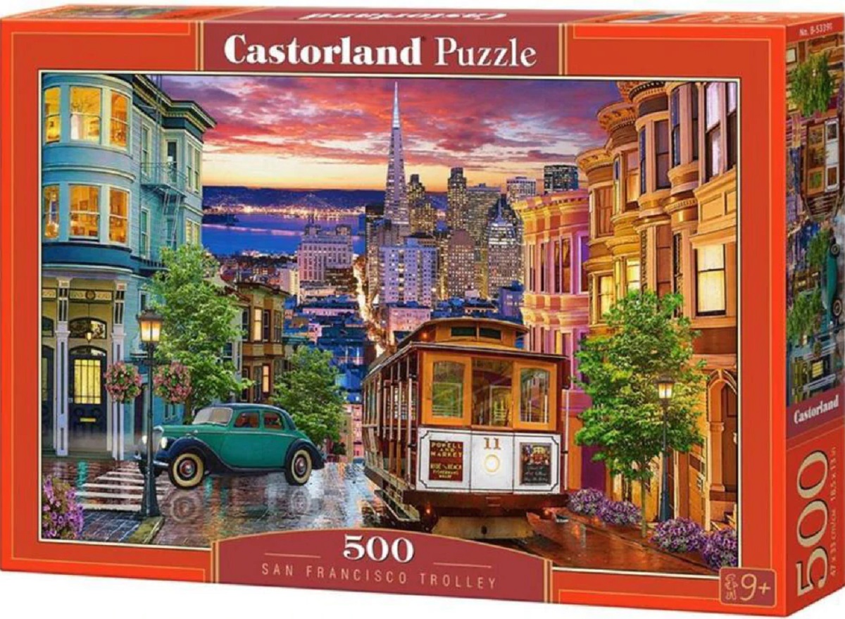 Puzzle 500. San Francisco Trolley
