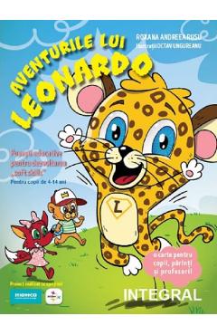 Coperta cărții 'Aventurile lui Leonardo - Rusu Roxana Andreea, Octav Ungureanu'