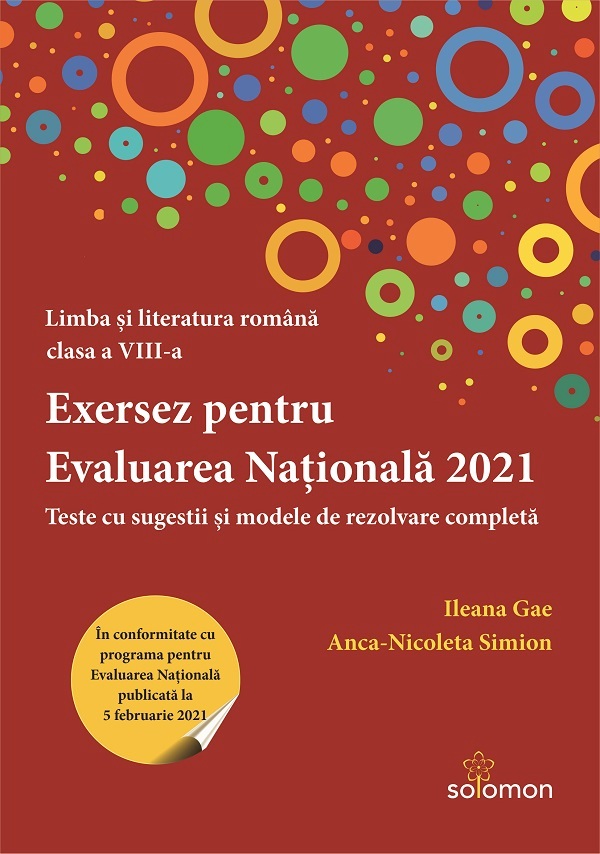 Exersez pentru Evaluarea Nationala 2021 - Ileana Gae, Anca Nicoleta Simion